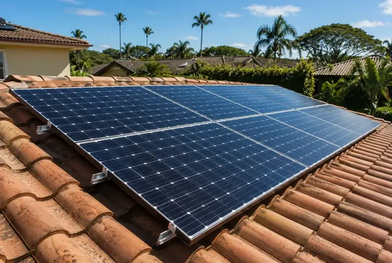Installation de panneaux solaires à Moularès
